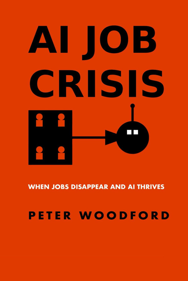 Cover of AI JOB CRISIS by Peter Woodford