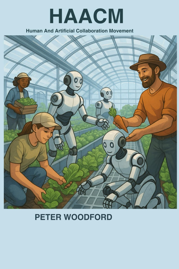 Cover of HAACM &mdash; Human AND Artificial Collaboration Movement by Peter Woodford