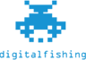Original DigitalFishing pixel alien logo